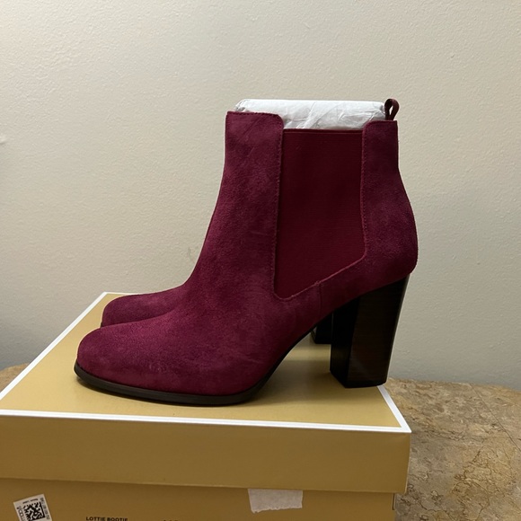 Michael Kors Lottie Suede Booties - Picture 1 of 9